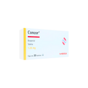 CONCOR 1.25 MG CON 30 GRAGEAS (***)