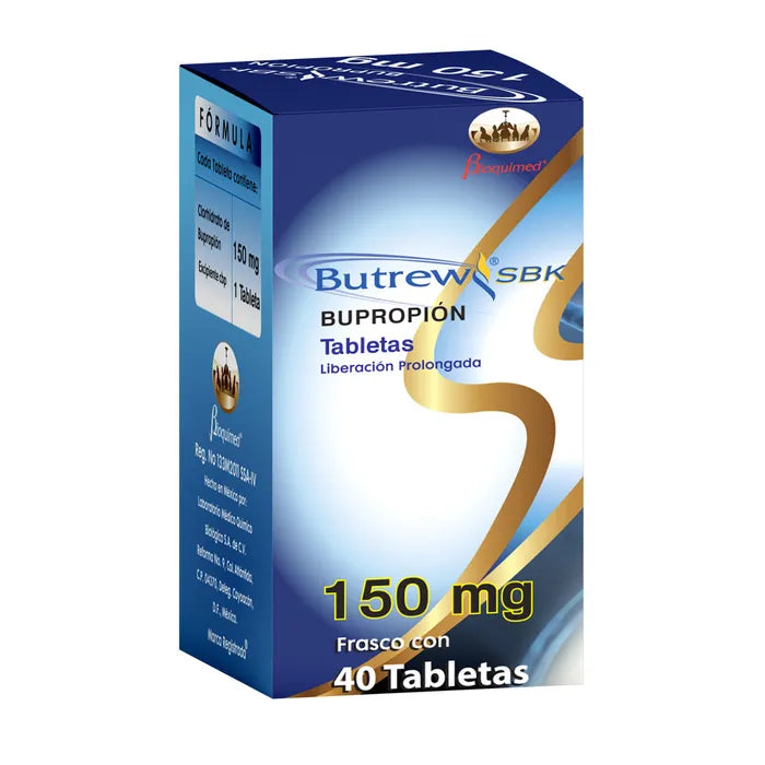 BUTREW SBK 150 MG CON 40 TABLETAS (**