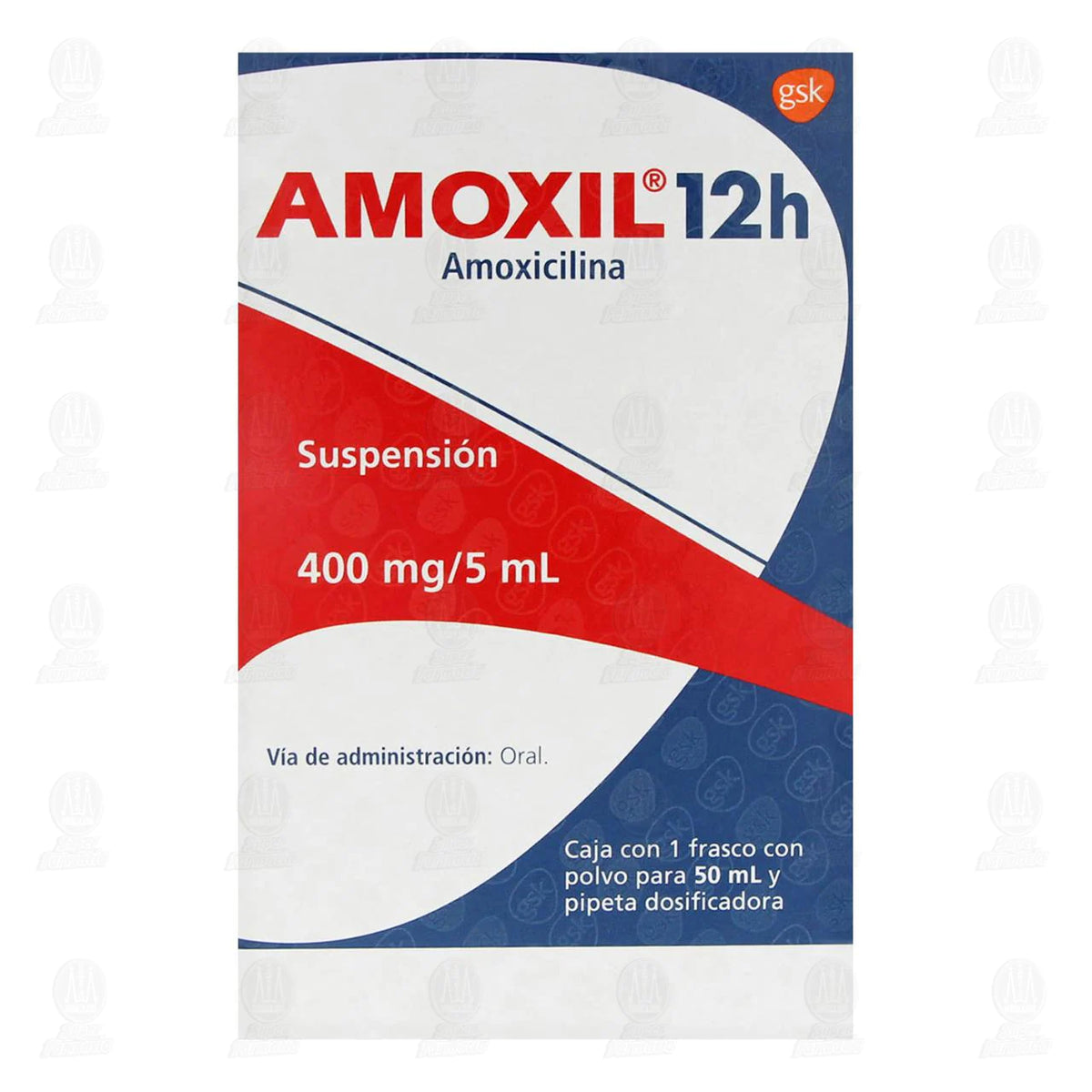 AMOXIL12 H 400 MG / 5 ML SUSP 50 ML (