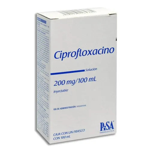 CIPROFLOXACINO INY 200MG/100ML (***)