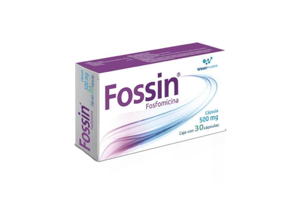 FOSSIN 500 MG CON 30 CAPSULAS (***)