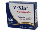 Z-XIN 500 MG CON 8 TABLETAS (***)