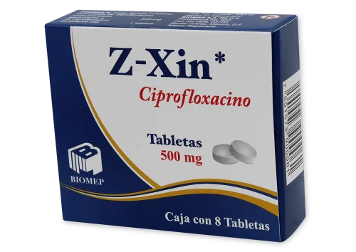 Z-XIN 500 MG CON 8 TABLETAS (***)