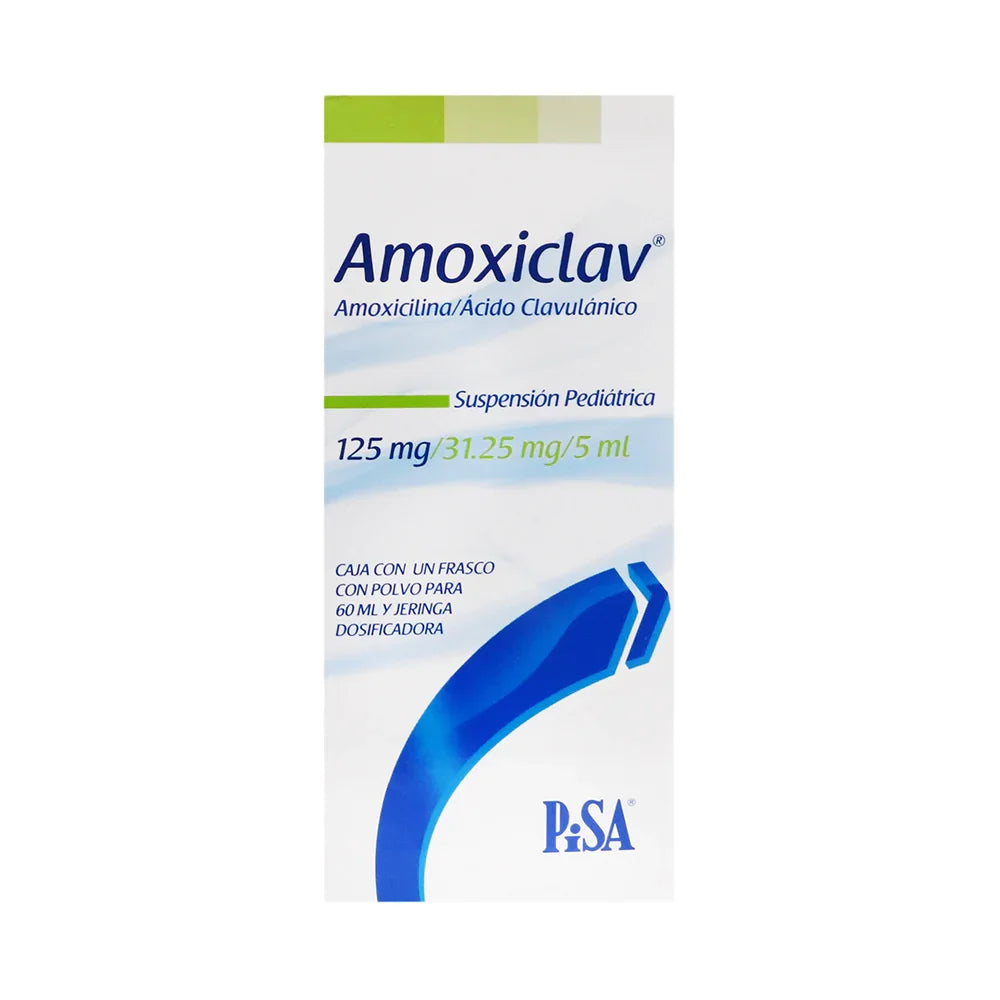 AMOXICLAV 125 MG SUSPENSION 60 ML (**