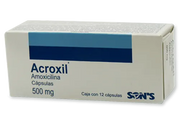 ACROXIL 500 MG C 12 CAPSULAS (***)