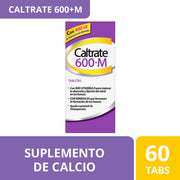 CALTRATE 600+M CON 60 TABS (***)