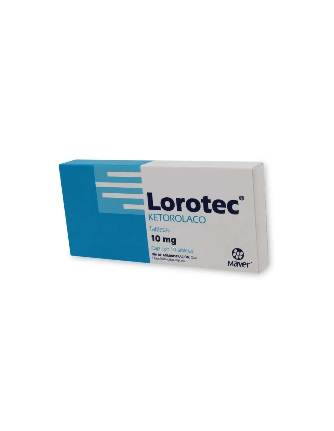 LOROTEC 10 MG CON 20 TABL | Código de barras 7502009740244