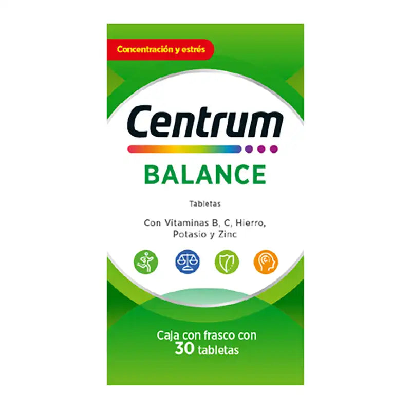 CENTRUM BALANCE CON 30 TABLETAS (***)