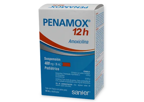 PENAMOX 12H SUSP 400MG/5ML 50 ML (***