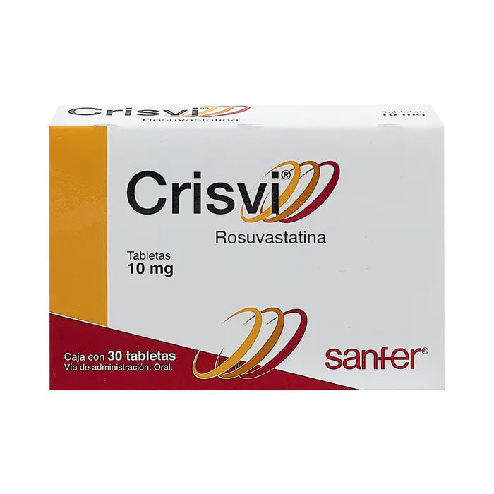 CRISVI 10 MG CON 30 TABLETAS (***)