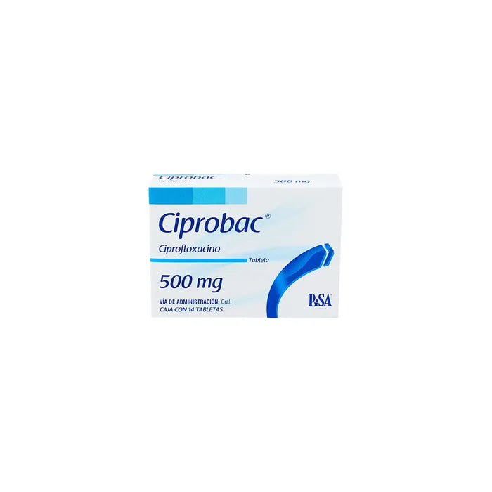 CIPROBAC 500 MG CON 14 TABLETAS (***)