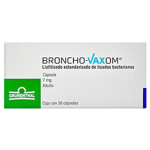 BRONCHO-VAXOM ADULTO 7MG CAP 30