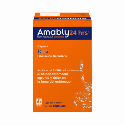 AMABLY 24 H 20 MG CON 30 CAPSULAS (**