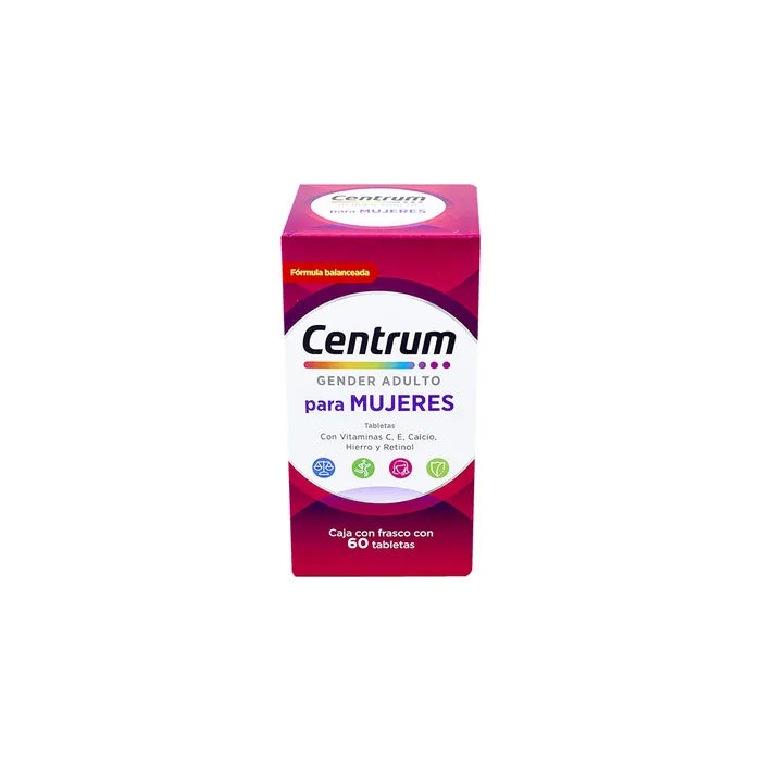 CENTRUM GENDER MUJER CON 60 TAB (***)