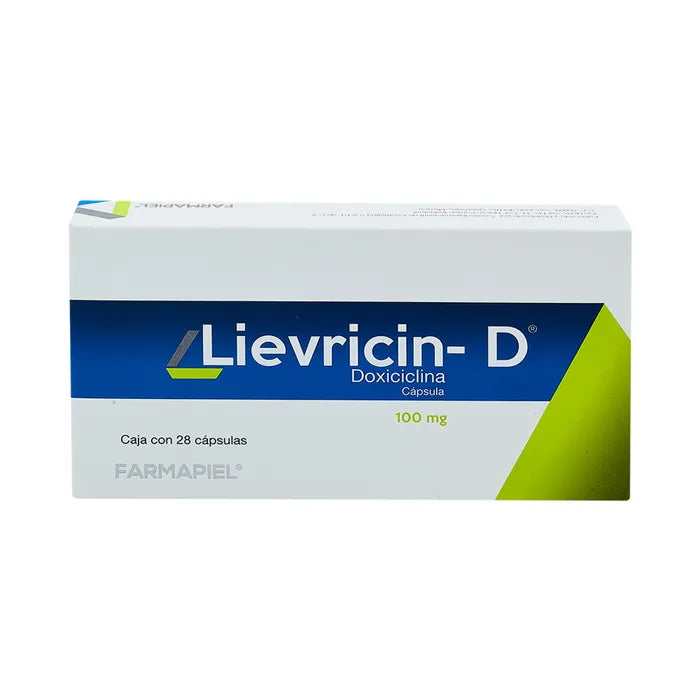 LIEVRICIN-D 100 MG CON 28 CAPSULAS (*