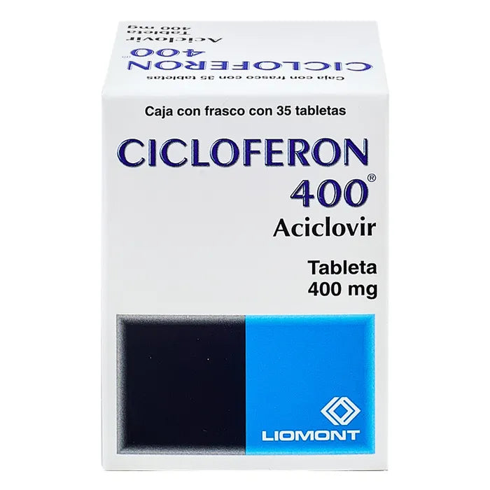 CICLOFERON 400 MG CON 30 TABLETAS