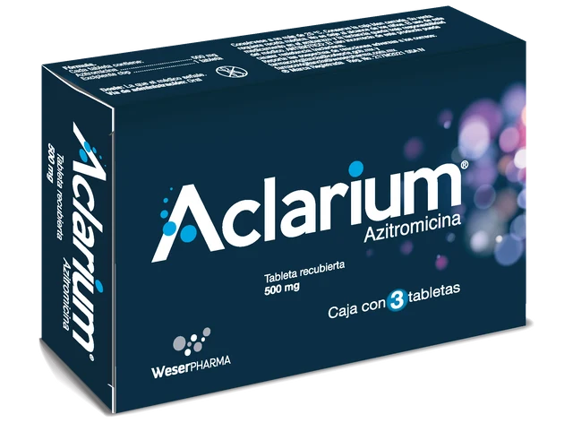 ACLARIUM 500 MG CON 3 TABLETAS 51101572