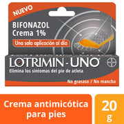 LOTRIMIN UNO CREMA 1% 20G    (***) | Código de barras 7502276040351