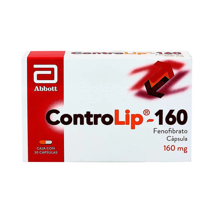 CONTROLIP 160 MG CON 30 CAPSULAS (***