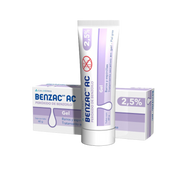 BENZAC AC GEL 60G 2.5% (***)