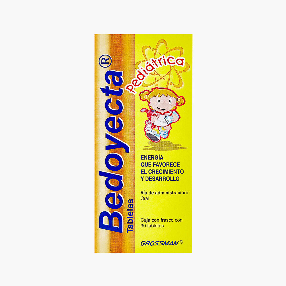BEDOYECTA PEDIATRICA CON 30 TABLETAS