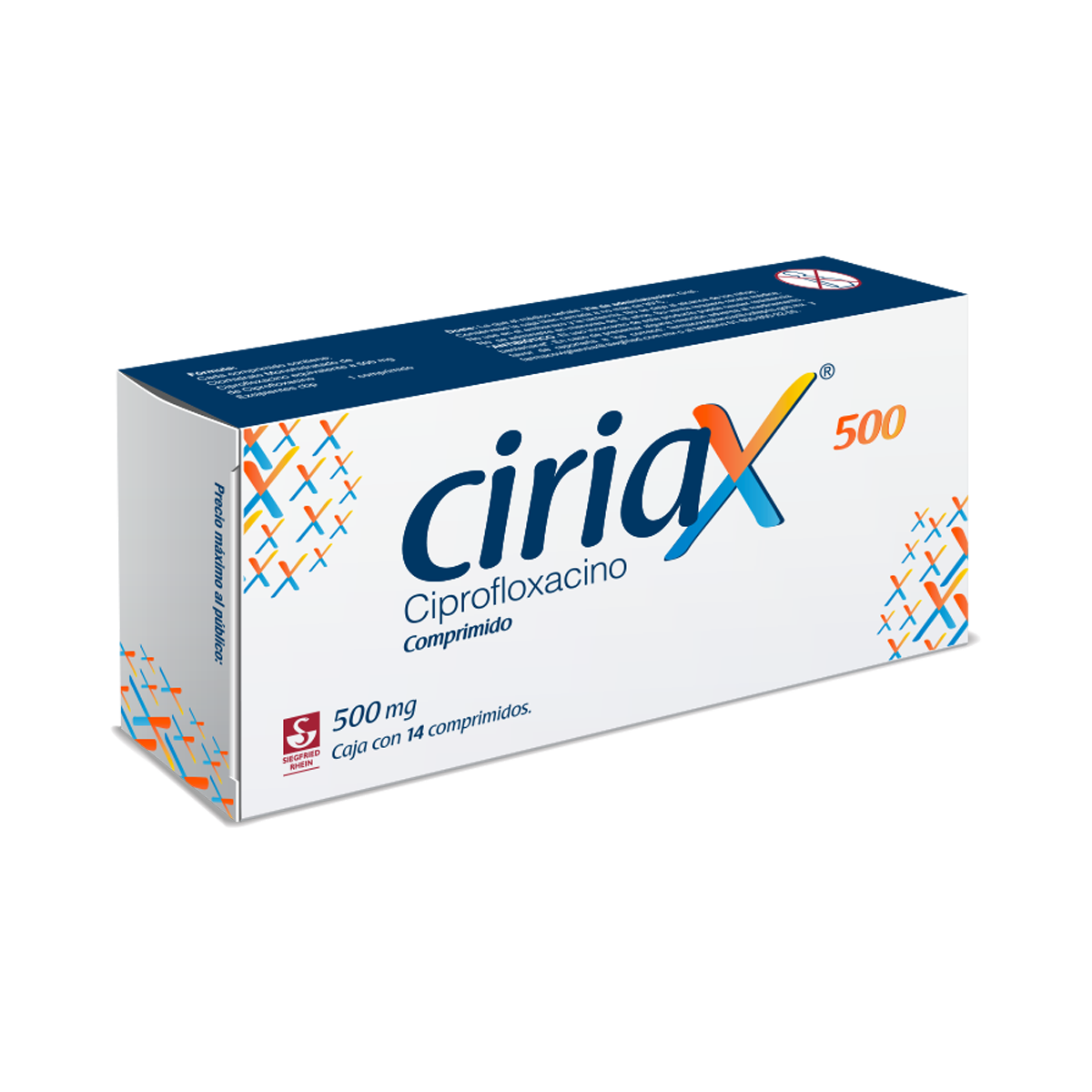 CIRIAX 500 MG CON 14 TABLETAS (***)
