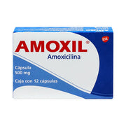 AMOXIL 500 MG 12 CAPSULAS (***)