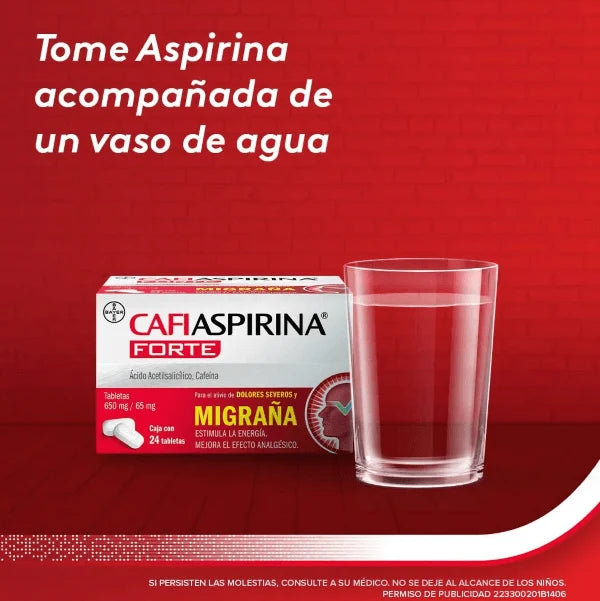 CAFIASPIRINA FORTE CON 24 TABS