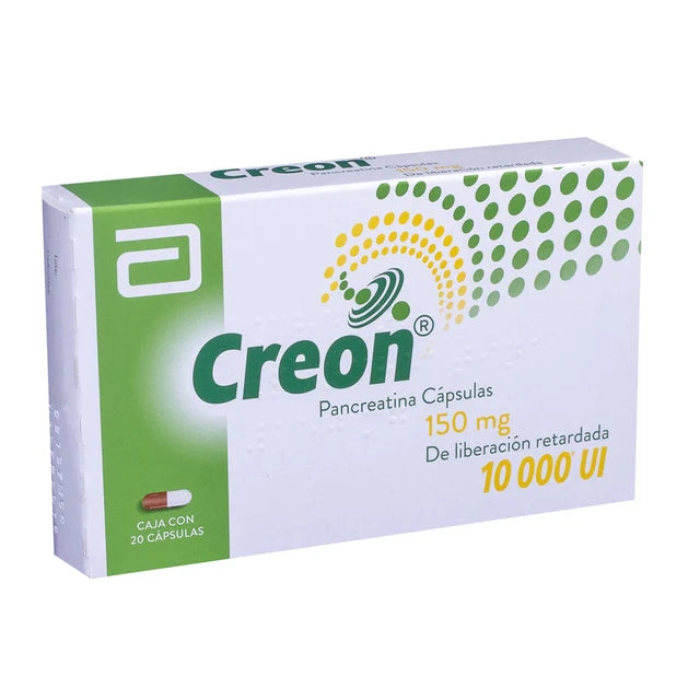 CREON 150 MG CON 20 CAPSULAS (***)