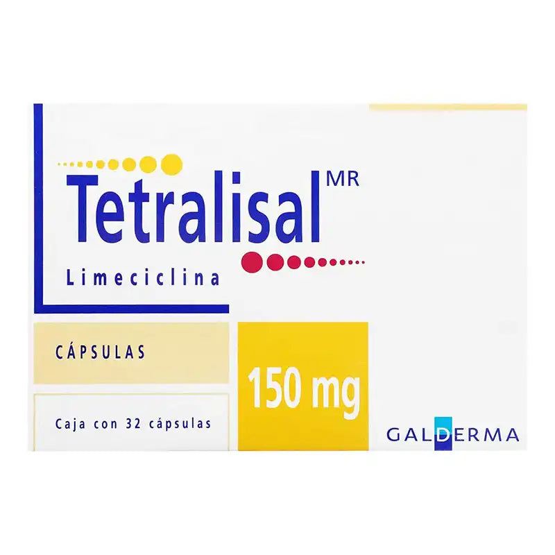 TETRALISAL 150 MG CON 32 CAPSULAS (**