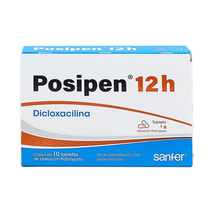 POSIPEN 12 H 1 G CON 10 TABLETAS (***