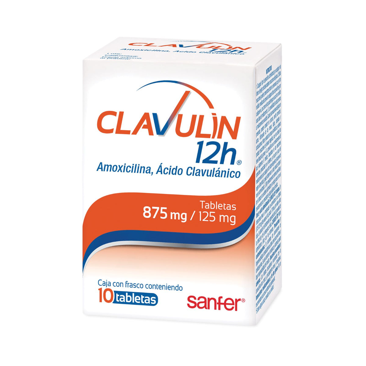 CLAVULIN 12H T 10 875MG/125MG (***)