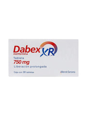 DABEX XR 750 MG CON 30 TABLETAS (***)