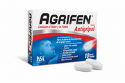 AGRIFEN ANTIGRIPAL CON 10 TABLETAS