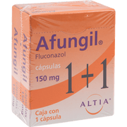 AFUNGIL 150 MG CON 1+1 CAPSULA