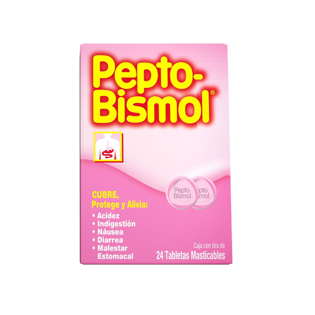 PEPTO-BISMOL TAB SB 24