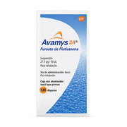 AVAMYS 2A 27.5 MCG / 50 MCL CON 120 DISPAROS