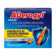 ADEROGYL 4 AMPOLLETAS INGERIBLES