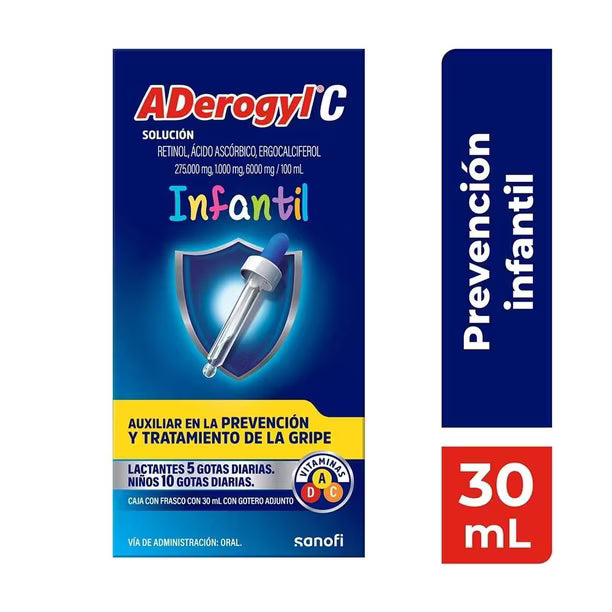 ADEROGYL C SOLUCION INFANTIL 30 ML