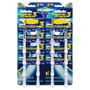 GILLETTE PRESTO BARBA CON 3 HOJAS    (**