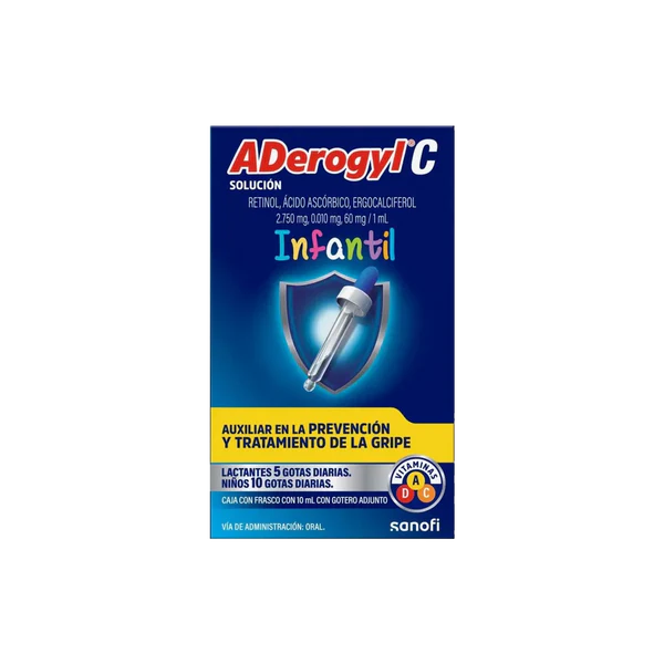 ADEROGYL C SOLUCION INFANTIL 10 ML