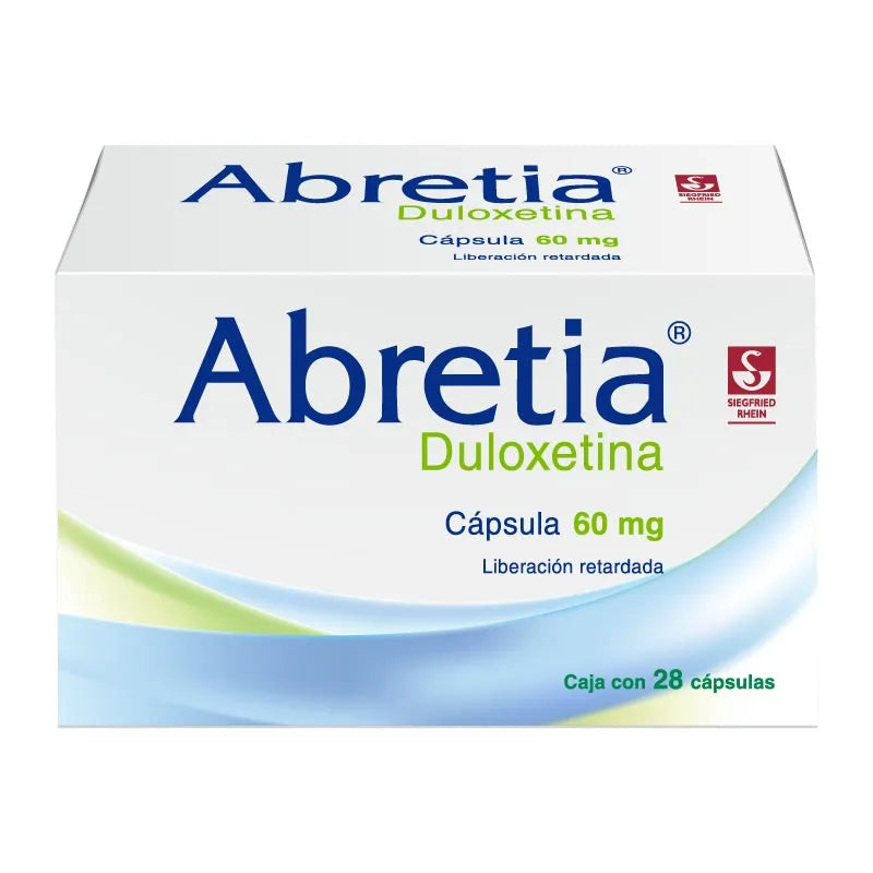 ABRETIA 60 MG CON 28 CAPSULAS