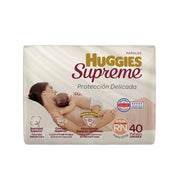 HUGGIES PANAL SUPREME RECIEN NACIDO C/40