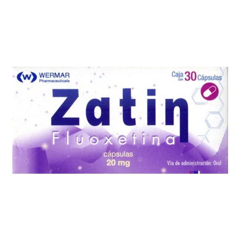 ZATIN 20 MG CON 30 CAPSULAS