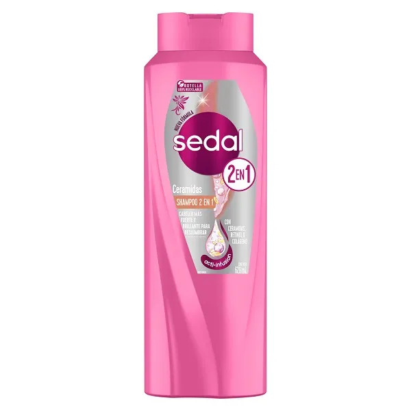 SEDAL SHAMPOO CERAMIDAS 2 EN 1 620 ML | Código de barras 7506306246249