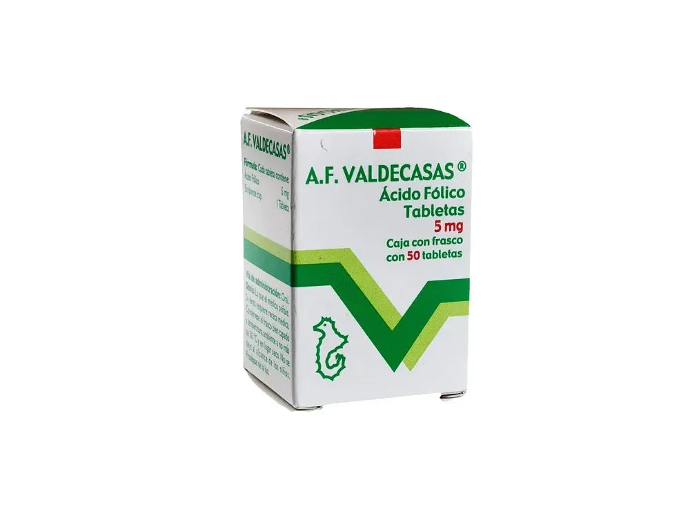 A.F. VALDECASAS 5 MG CON 50 TABLETAS