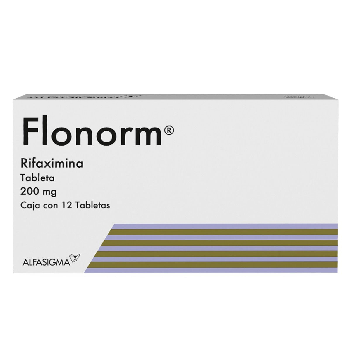 FLONORM 200 MG CON 12 TABLETAS    (***)