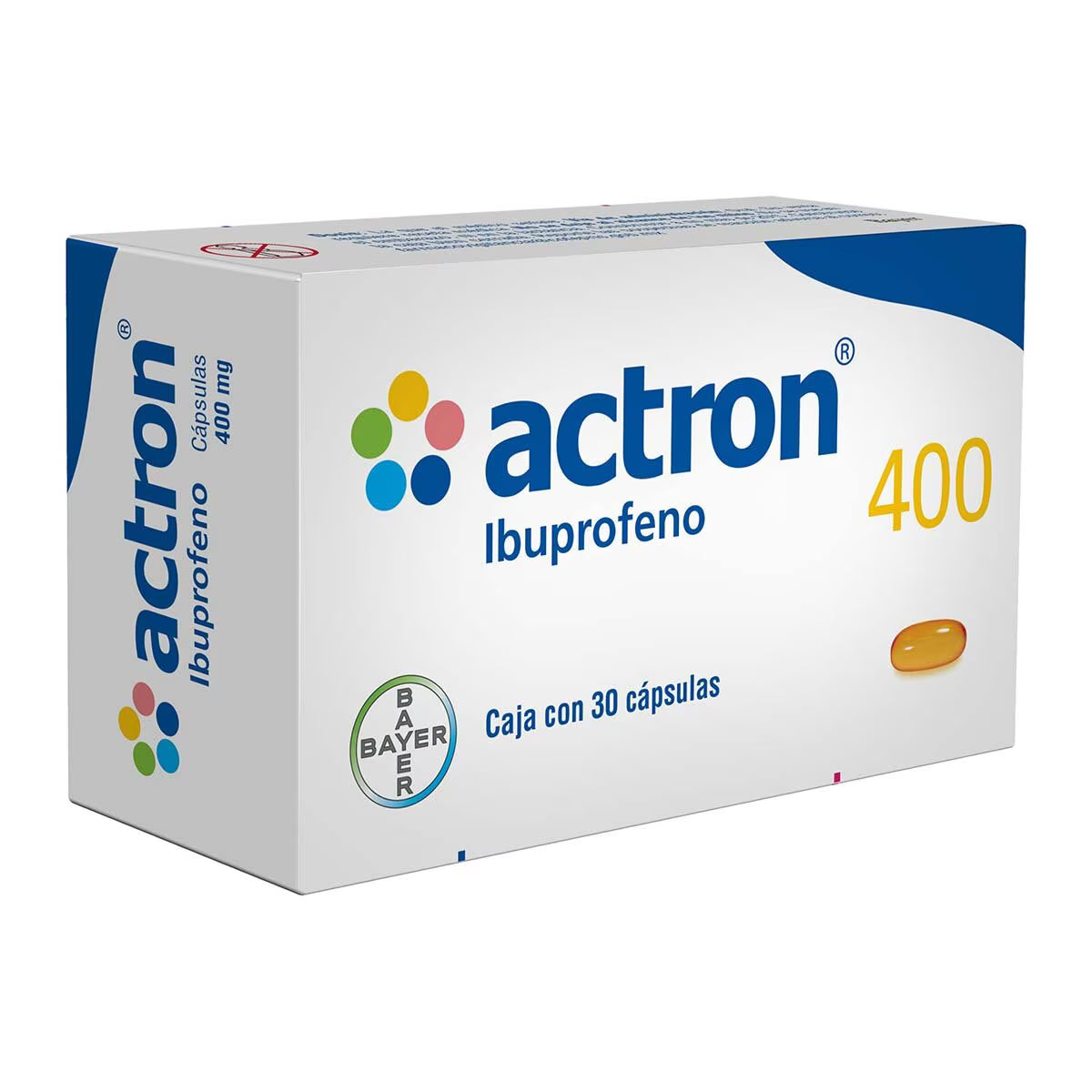 ACTRON 400MG CON 30 CAPSULAS