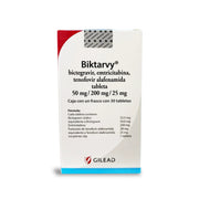 BIKTARVY 50 / 200 / 25 MG CON 30 TABLETAS