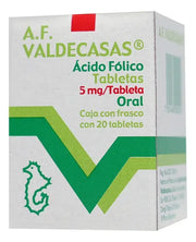 A.F. VALDECASAS 5 MG CON 20 TABLETAS